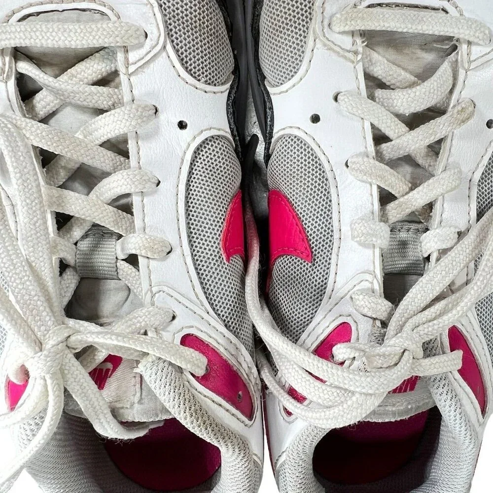 Nike Air Max Youth Sneakers White Pink Black Athletic Shoes Sz 6Y - Picture 8 of 16